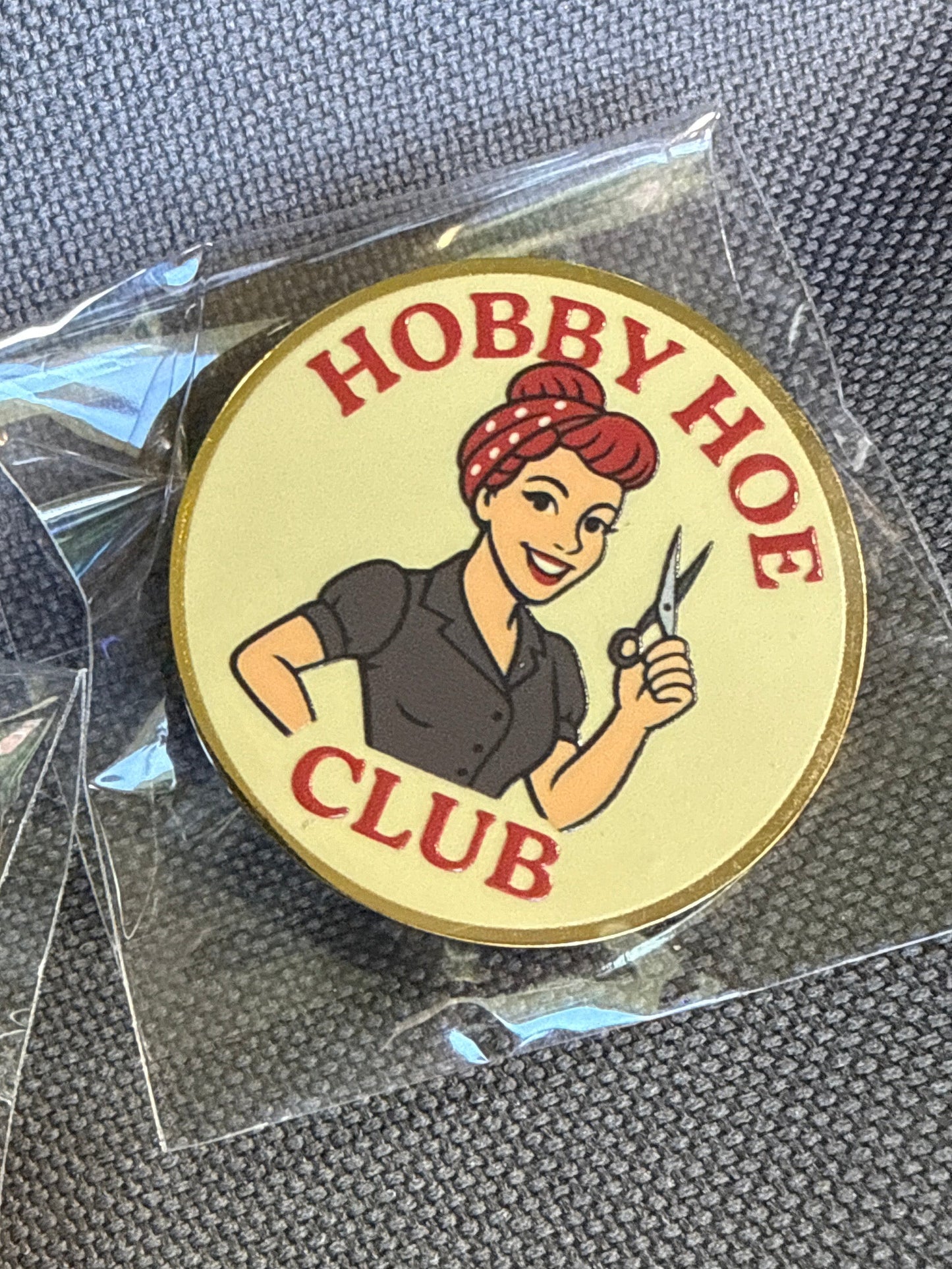 Hobby Hoe Club Pins!