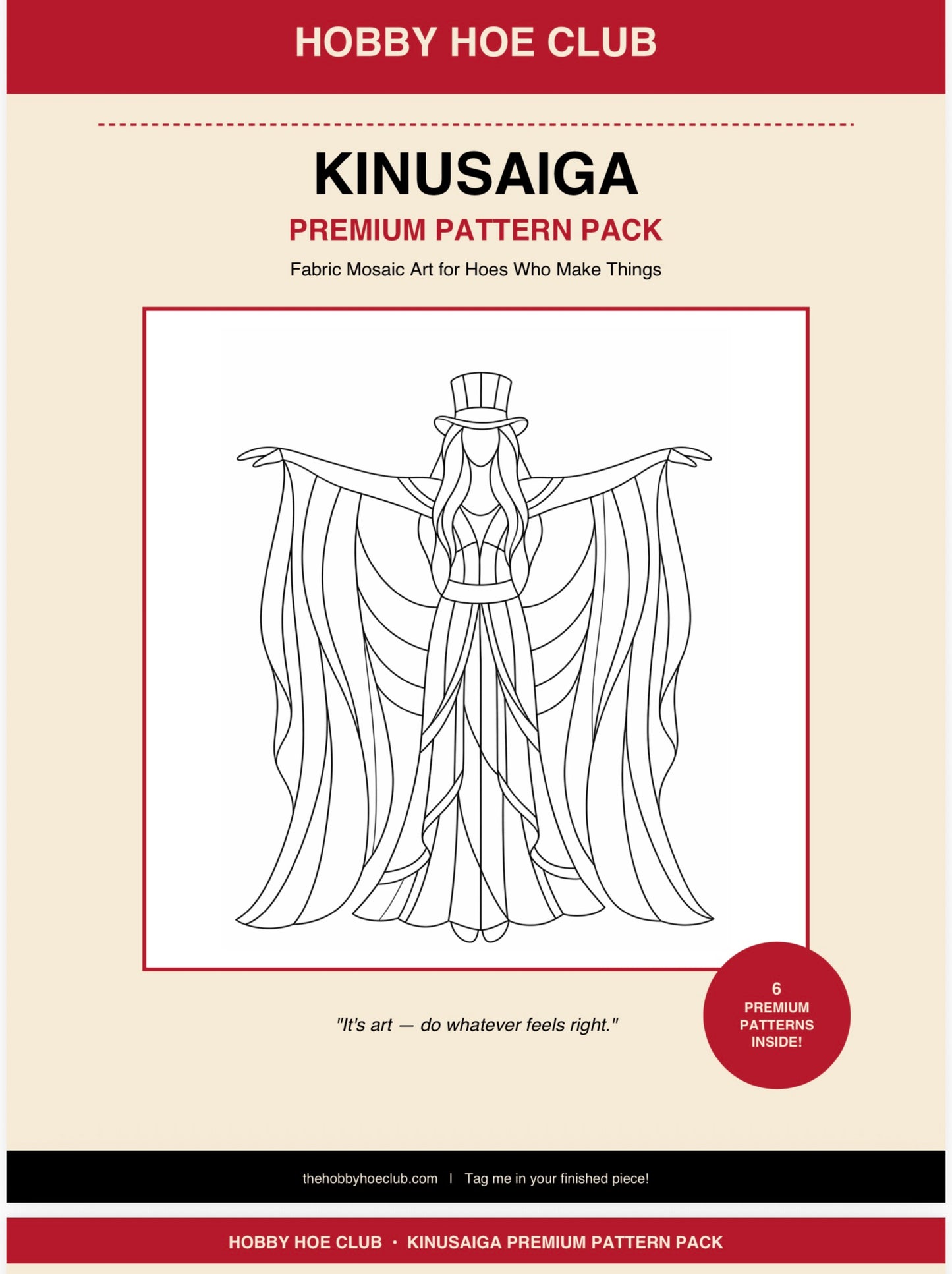 Witchy kinusaiga patterns