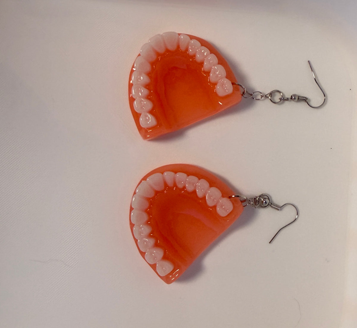 Denture earrings