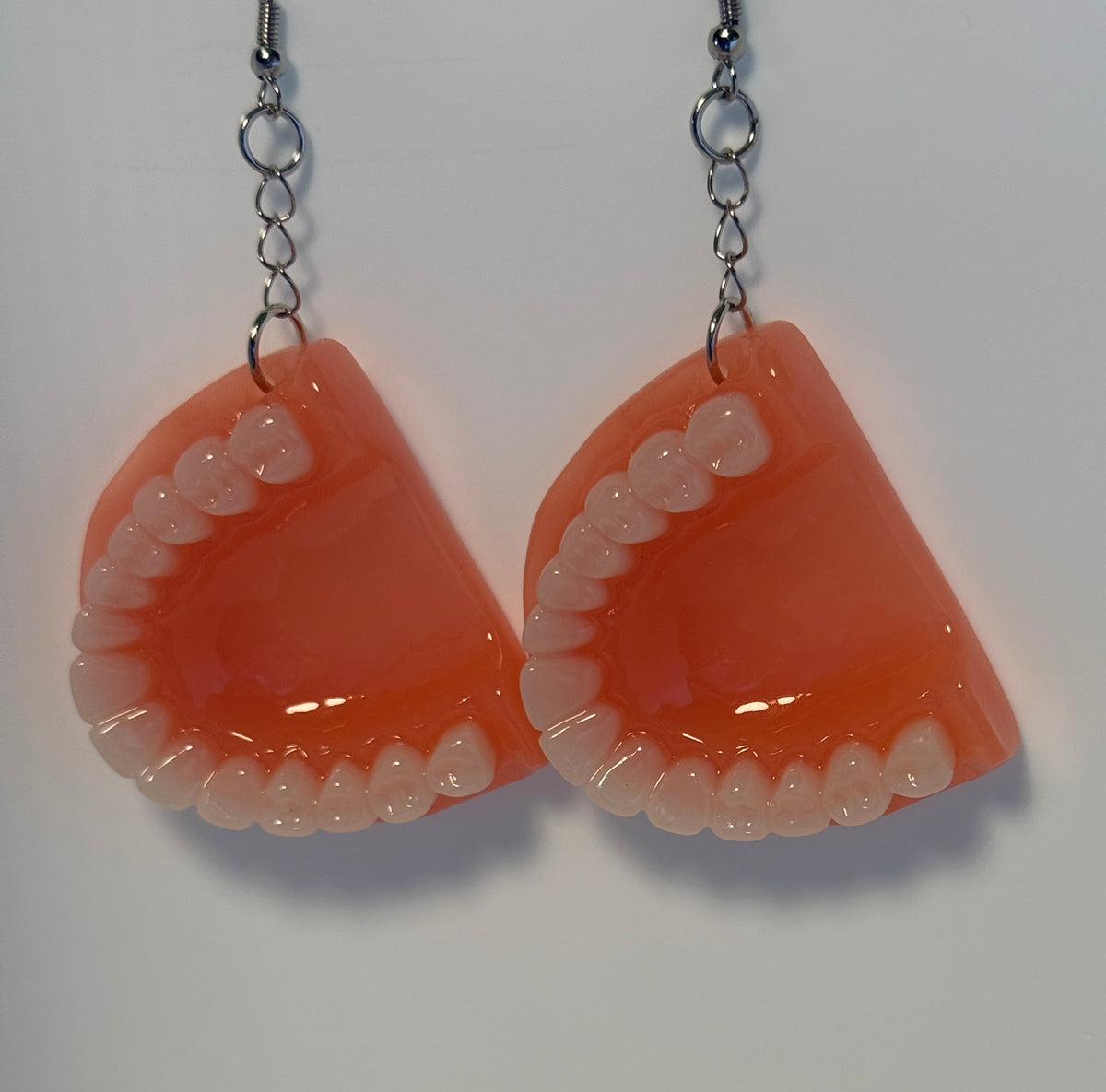 Denture earrings