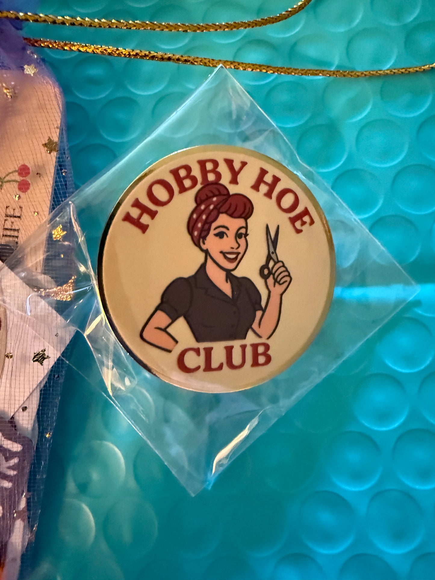 Hobby Hoe Club Pins!